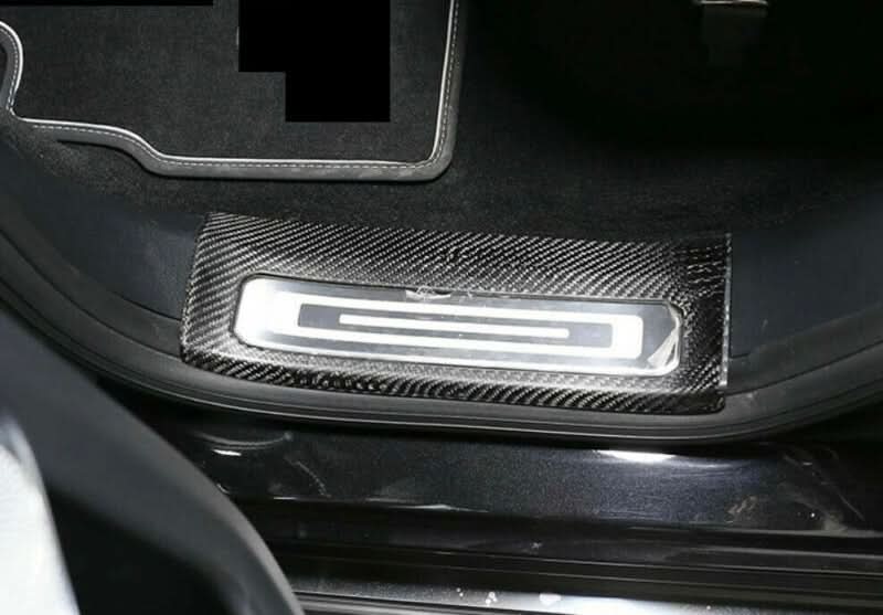 Mercedes - Benz G - Class W463 G55 / G63 (2019–2020) – Carbon Fiber Door Sill Plate Trim - Exotics Carbon Design