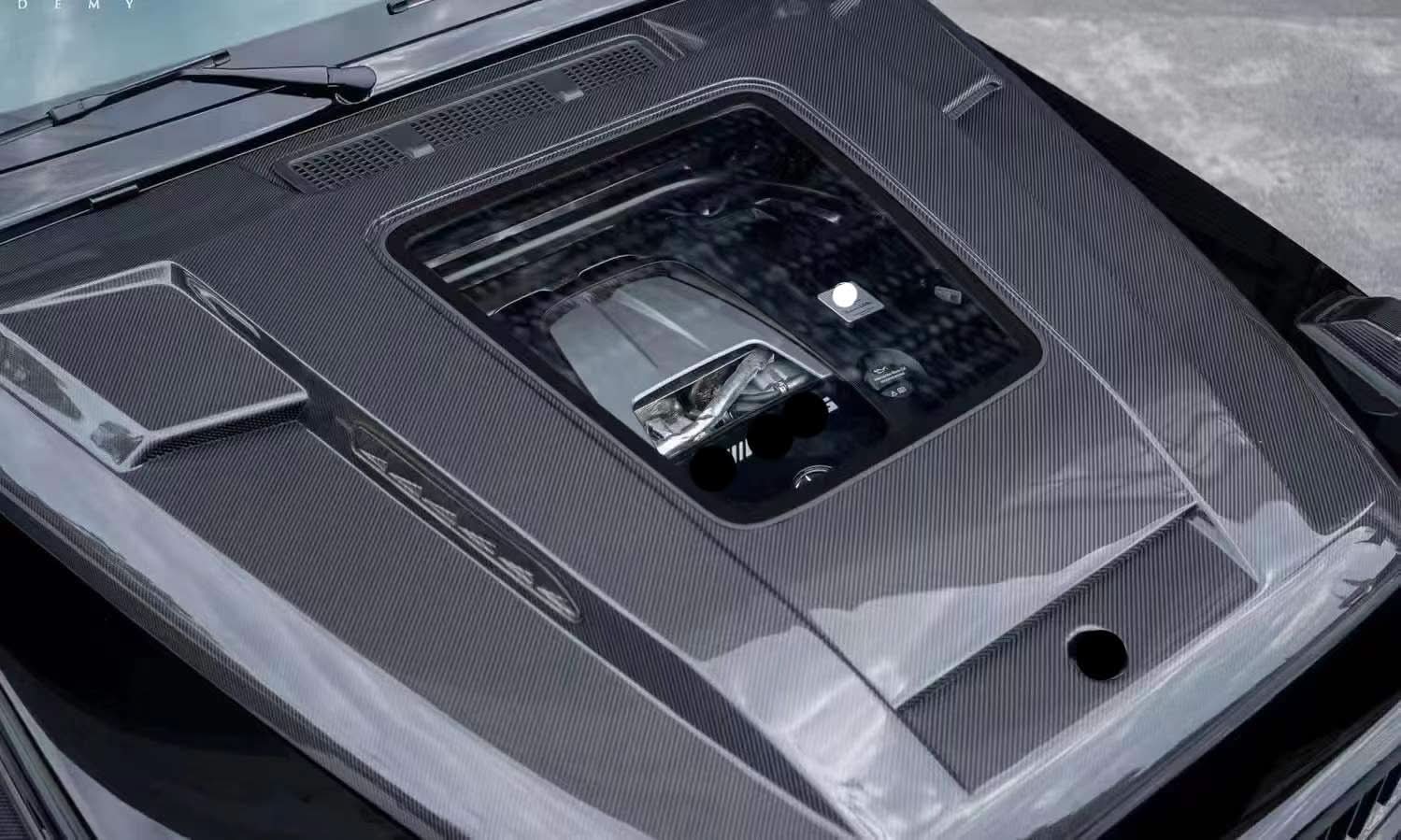 Mercedes - Benz G - Class W464 G500 / AMG G63 - Carbon Fiber Engine Show Front Hood - Exotics Carbon Design