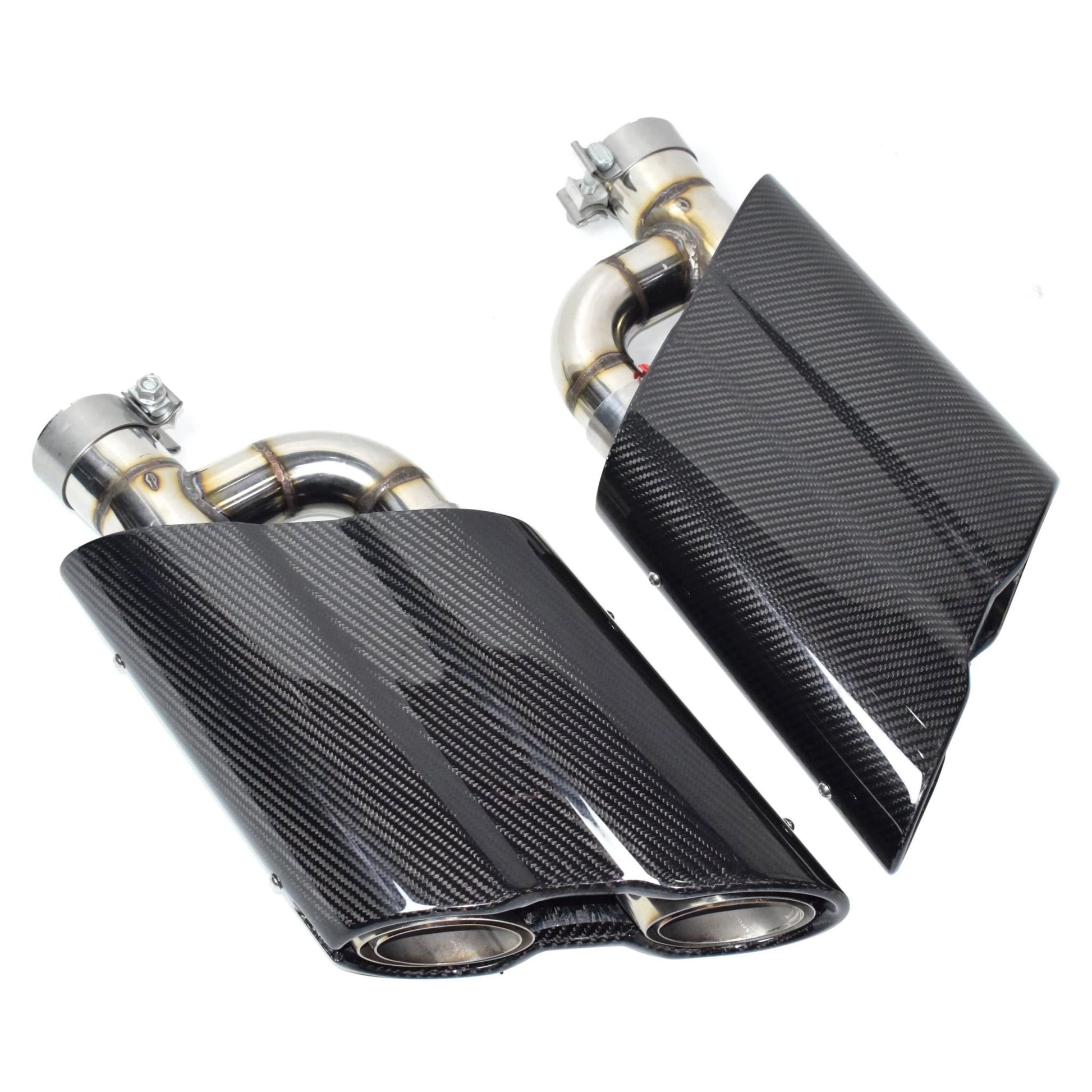 Mercedes Benz G - Class W464 G500 / G550 / G63 – Carbon Fiber Exhaust Tips - Exotics Carbon Design