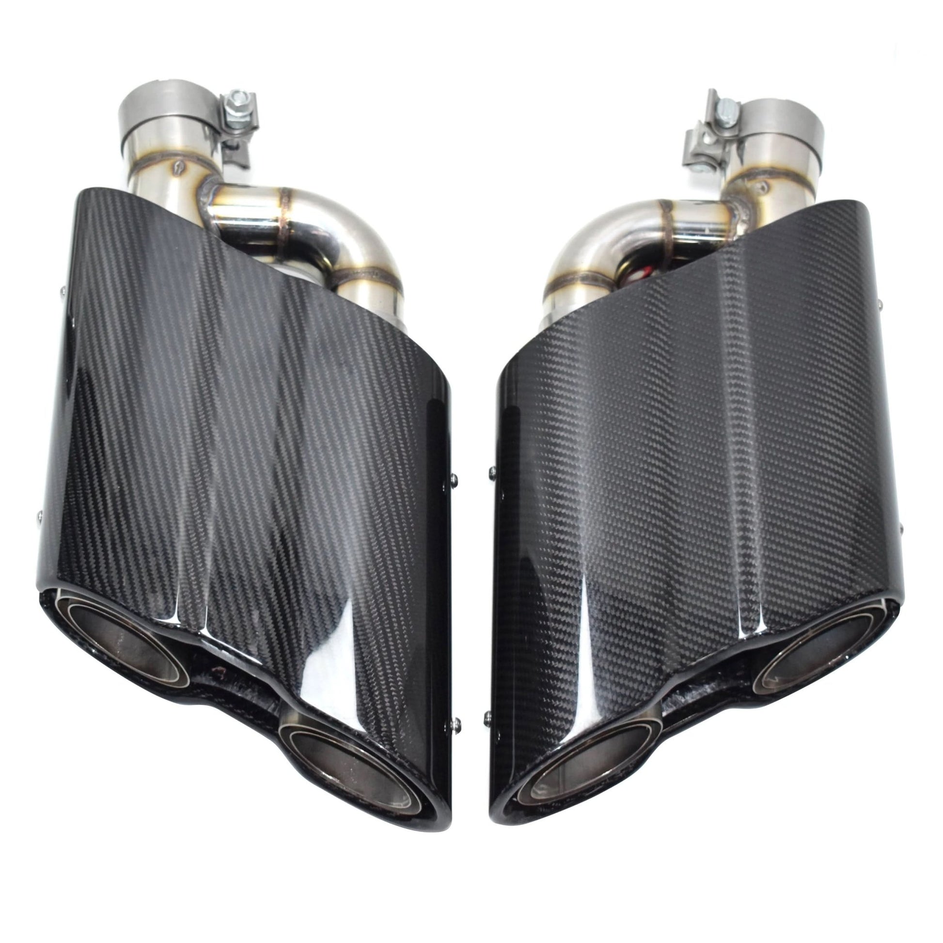 Mercedes Benz G - Class W464 G500 / G550 / G63 – Carbon Fiber Exhaust Tips - Exotics Carbon Design