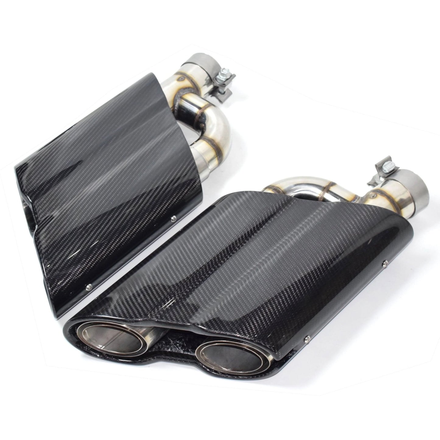 Mercedes Benz G - Class W464 G500 / G550 / G63 – Carbon Fiber Exhaust Tips - Exotics Carbon Design
