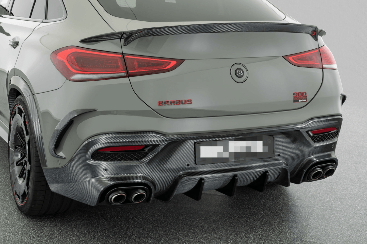 Mercedes - Benz GLE 350 / GLE53 / GLE63 – BRB Style Carbon Fiber Diffuser - Exotics Carbon Design