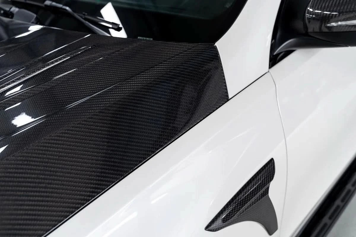 Mercedes - Benz GLE 450/580/53/63 – MSY Style Carbon Fiber Vented Hood - Exotics Carbon Design