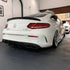 Mercedes C - Class (2016 - 2021) Coupe C205 / W205 C43 / C63 - Carbon Fiber Trunk Spoiler - Exotics Carbon Design