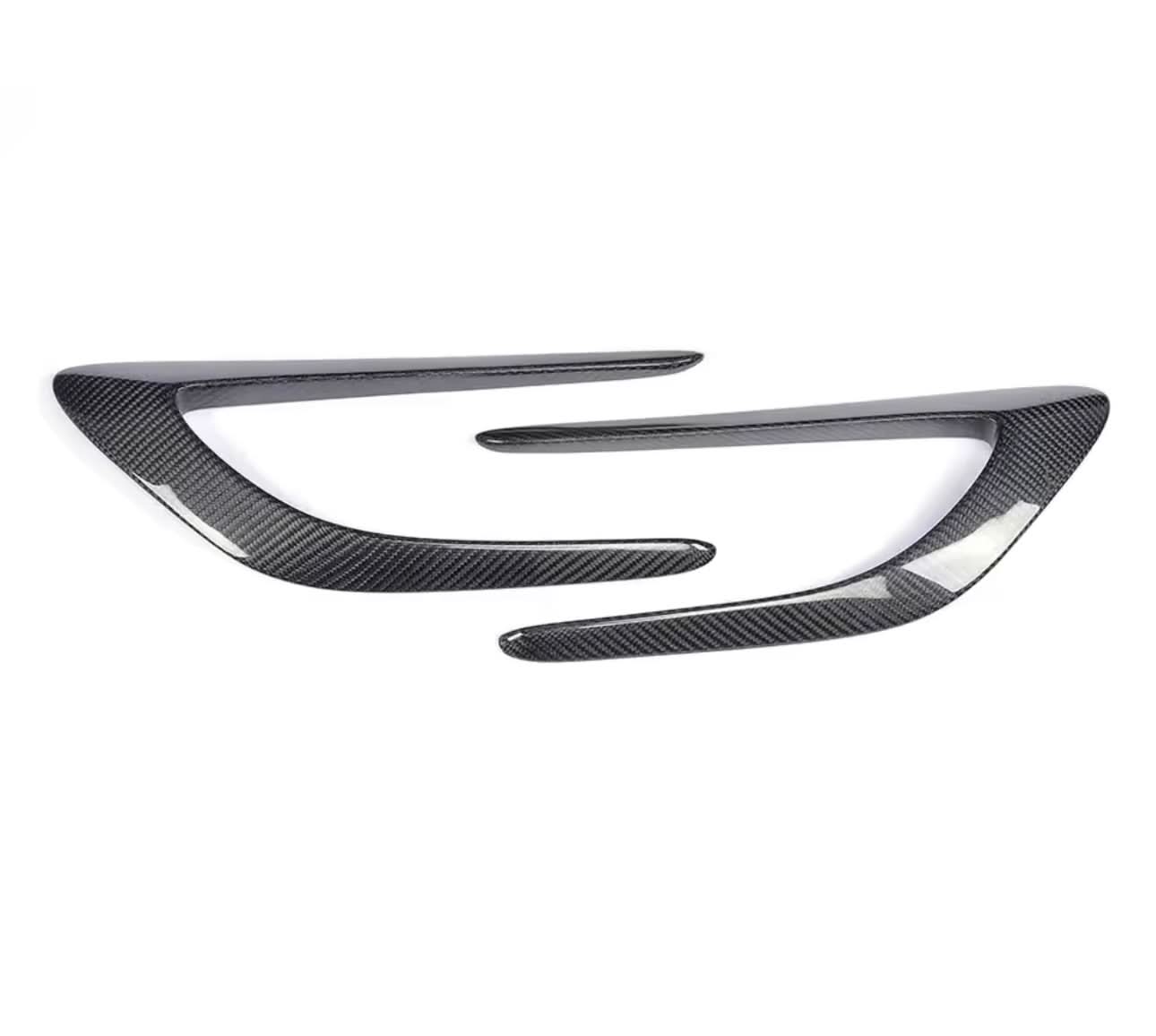 Mercedes C - Class W205 / C205 C63 AMG (2016 - 2023) - Carbon Fiber Side Fender Canards - Exotics Carbon Design