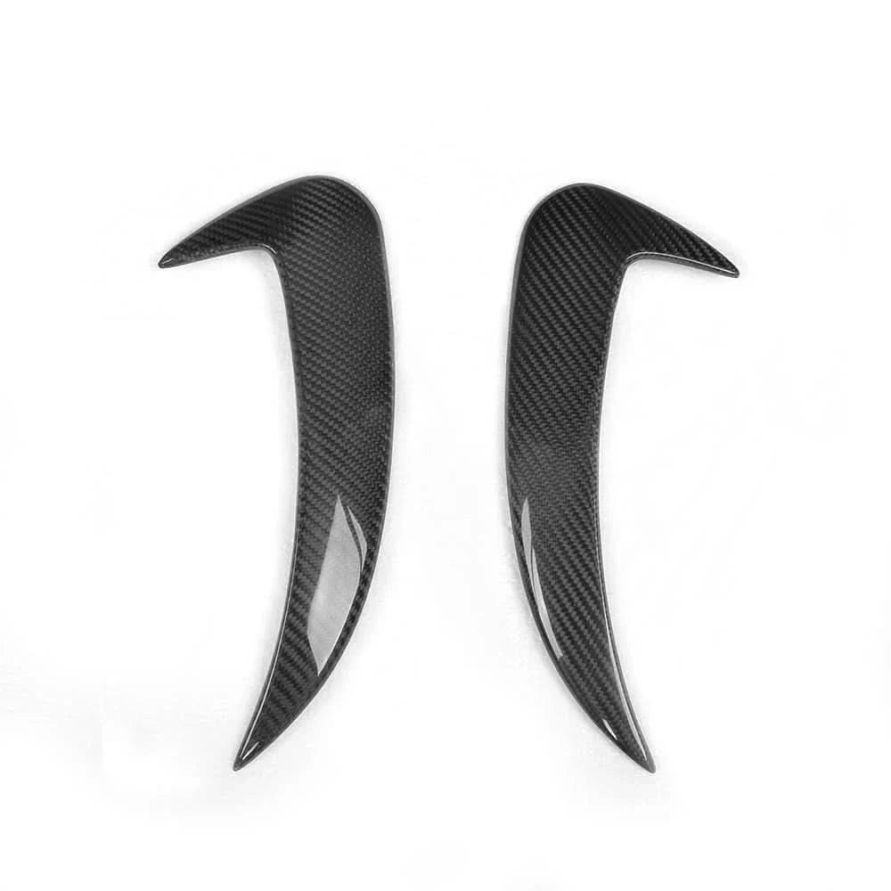 Mercedes C63/C43 - Carbon Fiber Rear Bumper Canards - Exotics Carbon Design