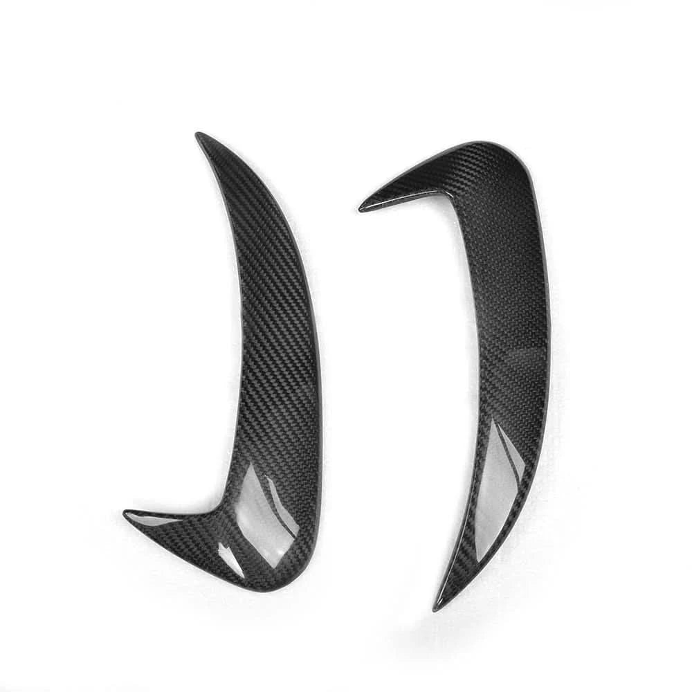 Mercedes C63/C43 - Carbon Fiber Rear Bumper Canards - Exotics Carbon Design