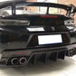 MP Concepts Style Carbon Fiber Rear Diffuser – Chevrolet Camaro (2016–2024) - Exotics Carbon Design