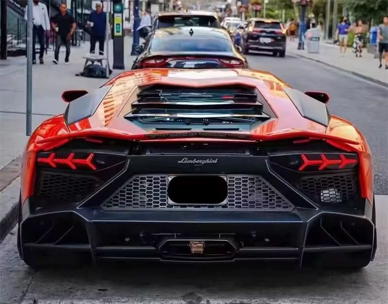 MSY Style Carbon Fiber Rear Diffuser – Lamborghini Aventador (LP700 / LP720) - Exotics Carbon Design