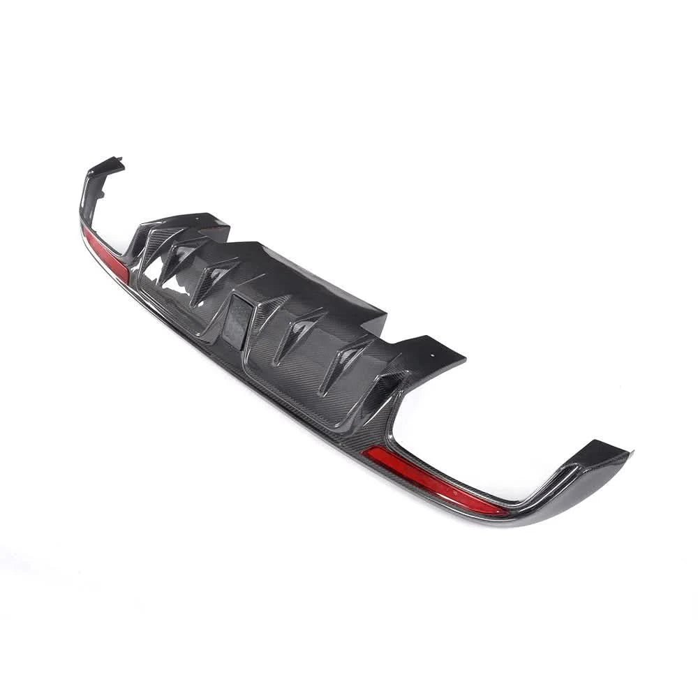 MSY Style Carbon Fiber Rear Diffuser – Mercedes - Benz W205 C63 AMG - Exotics Carbon Design