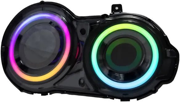 Nissan GT-R (2007–2018) – Colorful RGB LED Taillights - Exotics Carbon Design