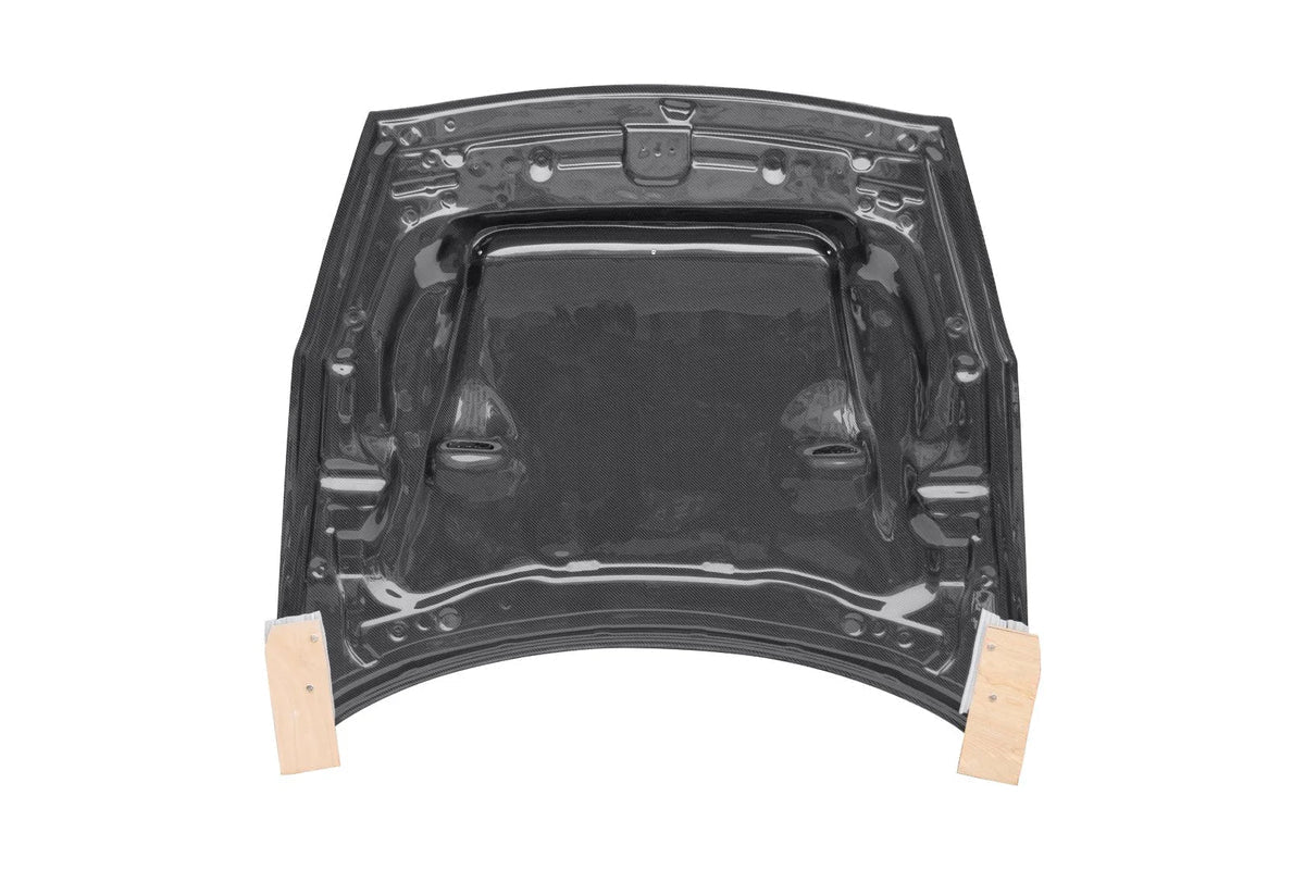 Nissan GT-R R35 (2009-2016) - Vented Carbon Fiber Race Hood - Exotics Carbon Design