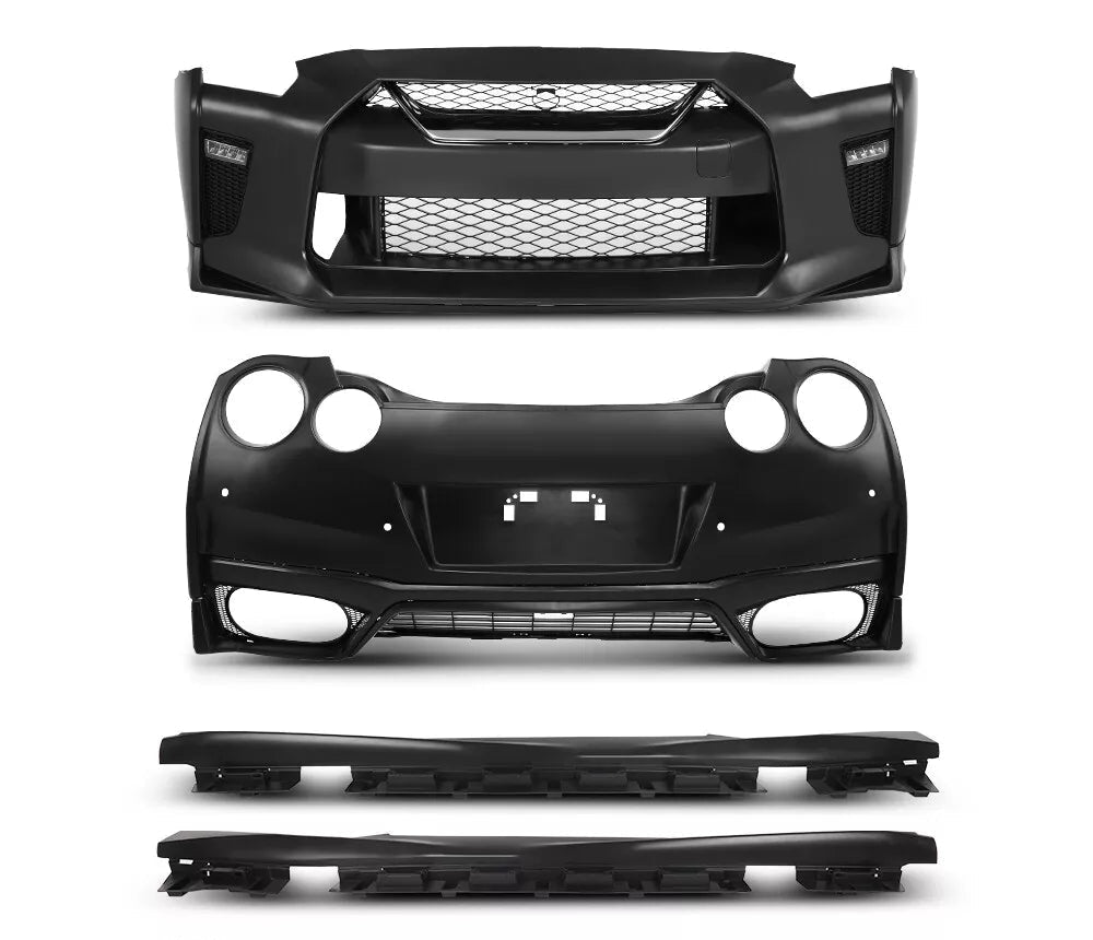 Nissan GT-R R35 2017+ Style Full Conversion Body Kit For (2009–2016) - Exotics Carbon Design