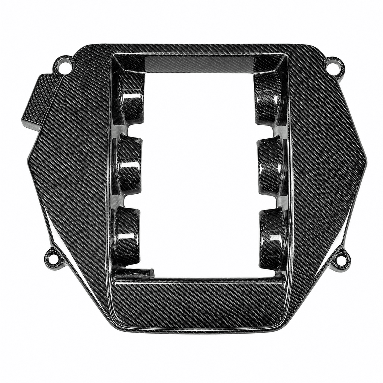 Nissan GT-R R35 - APR Style Carbon Fiber Engine Cover - Exotics Carbon Design