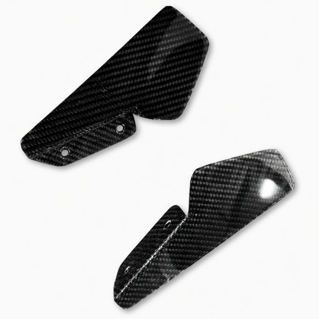 Nissan GT-R R35 APR Style Carbon Fiber Rear Diffuser Fins (8-Piece Set) - Exotics Carbon Design