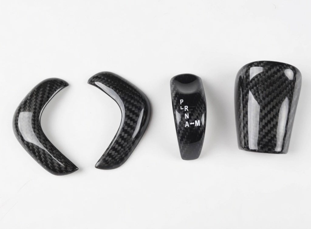 Nissan GT-R R35 Carbon Fiber Gear Knob Cover - Exotics Carbon Design