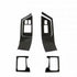 Nissan GT-R R35 Carbon Fiber Interior Door Trim Set - Exotics Carbon Design