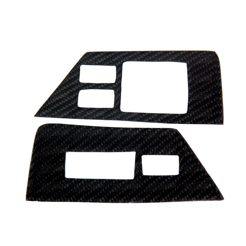 Nissan GT-R R35 Carbon Fiber Interior Door Trim Set - Exotics Carbon Design