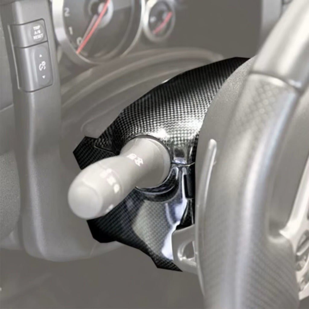 Nissan GT-R R35 Carbon Fiber Steering Column Surround Trim - Exotics Carbon Design
