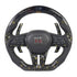 Nissan GT-R R35 Forged Carbon Fiber Steering Wheel with LED Display - Exotics Carbon Design