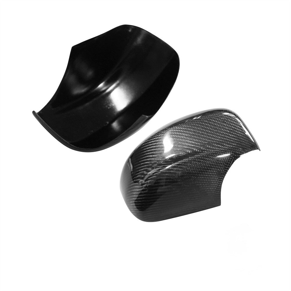 Nissan GT-R R35 Real Carbon Fiber Side Mirror Cap Covers - Exotics Carbon Design