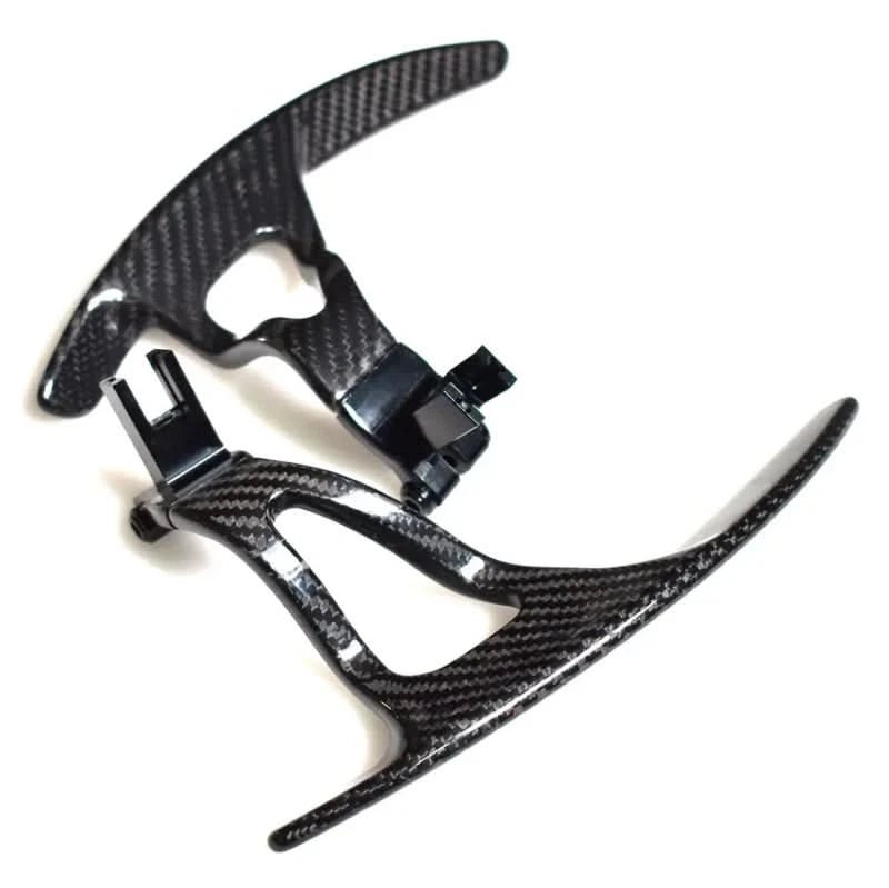 Nissan GTR (2009–2016) – Dry Carbon Fiber Paddle Shifters - Exotics Carbon Design