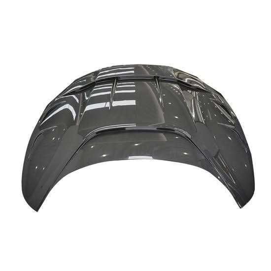 NVC Style Carbon Fiber Vented Front Bonnet Cover - Ferrari 296 GTB - Exotics Carbon Design