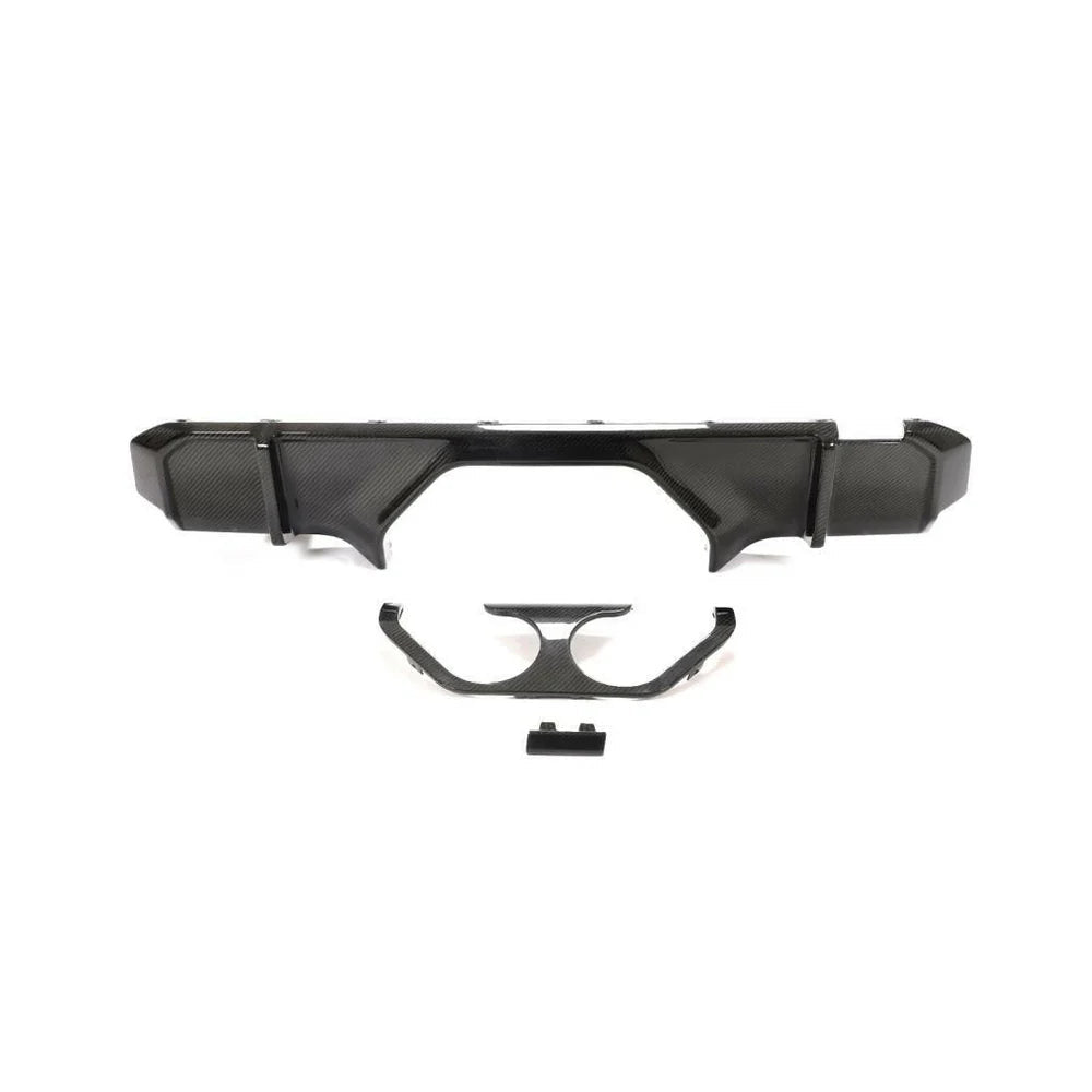 P STYLE CARBON FIBER REAR DIFFUSER - BMW G80 M3 | G82 M4 - Exotics Carbon Design