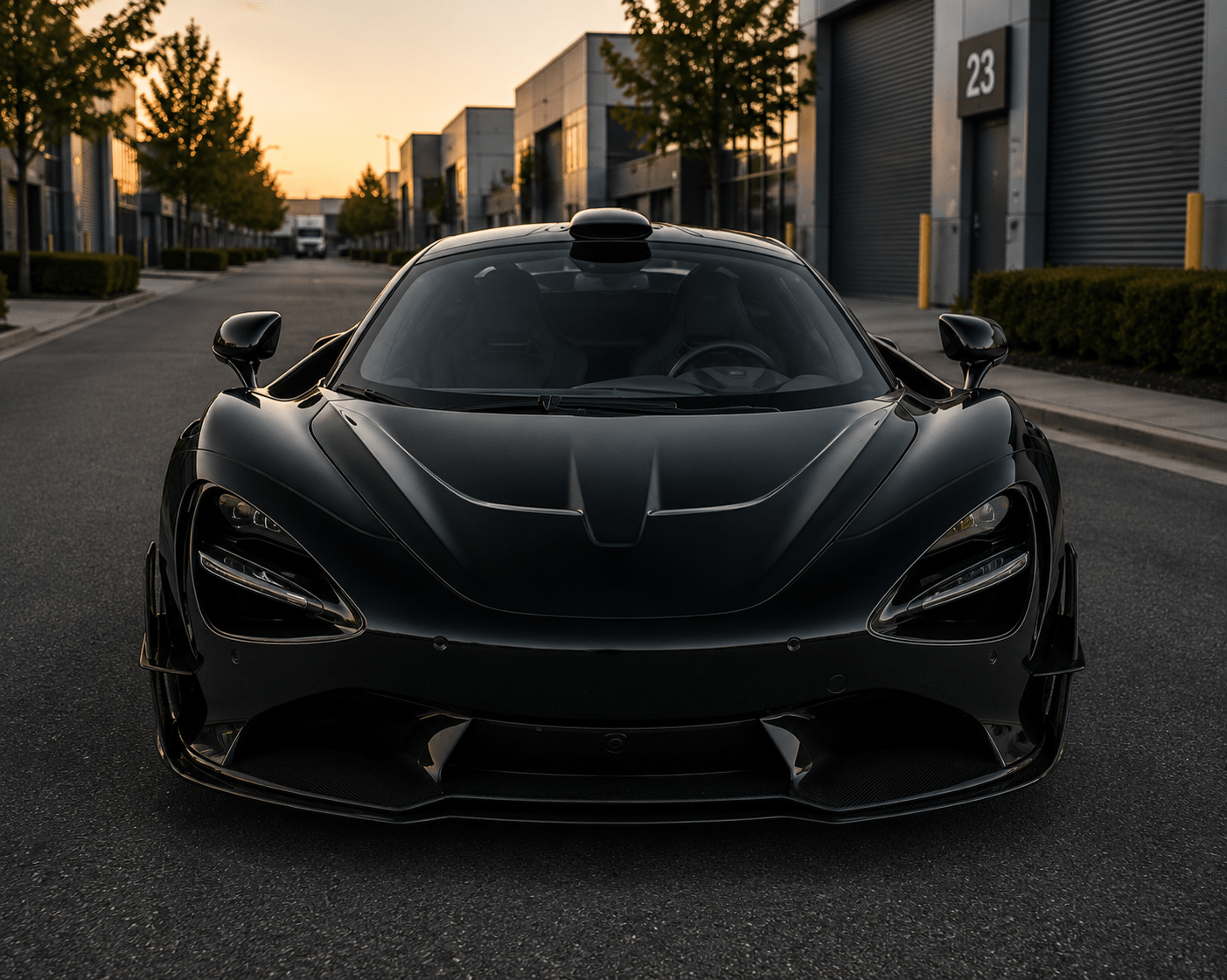P1 Style Carbon Fiber Vented Front Hood – McLaren 720S (2017–2023) - Exotics Carbon Design