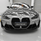 PAKTECHZ CARBON FIBER FRONT BUMPER TRIM - BMW G80 M3 | G82 M4 - Exotics Carbon Design