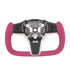 Pink F1 - Style Carbon Fiber Steering Wheel – Tesla Model 3/Y 2017 - 2023 - Exotics Carbon Design