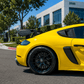 Porsche 718 Cayman (2017-2021) - Carbon Fiber GT4 Style Rear Spoiler - Exotics Carbon Design