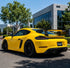 Porsche 718 Cayman (2017-2021) - Carbon Fiber GT4 Style Rear Spoiler - Exotics Carbon Design