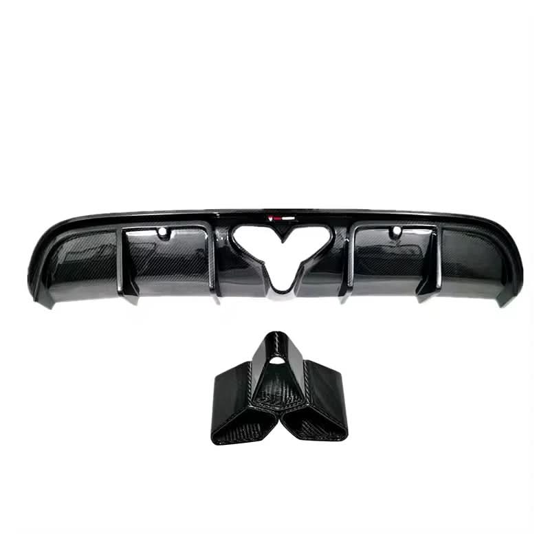 Porsche 718 Cayman & Boxster - TAKD Pre - Preg Carbon Fiber Rear Diffuser - Exotics Carbon Design