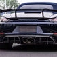 Porsche 718 Cayman/Boxster - Carbon Fiber Rear Diffuser - Exotics Carbon Design