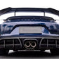 Porsche 718 Cayman/Boxster - Carbon Fiber Rear Diffuser - Exotics Carbon Design