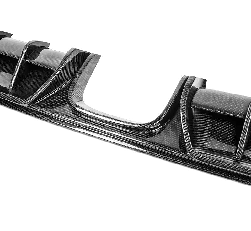Porsche 718 Cayman/Boxster - Carbon Fiber Rear Diffuser - Exotics Carbon Design