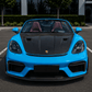 Porsche 718 GT4 Style Carbon Fiber Front Lip - Exotics Carbon Design