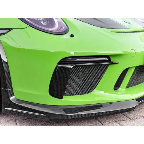 Porsche 911 (991) GT3 Carbon Fiber Front Air Vents Trim - Exotics Carbon Design