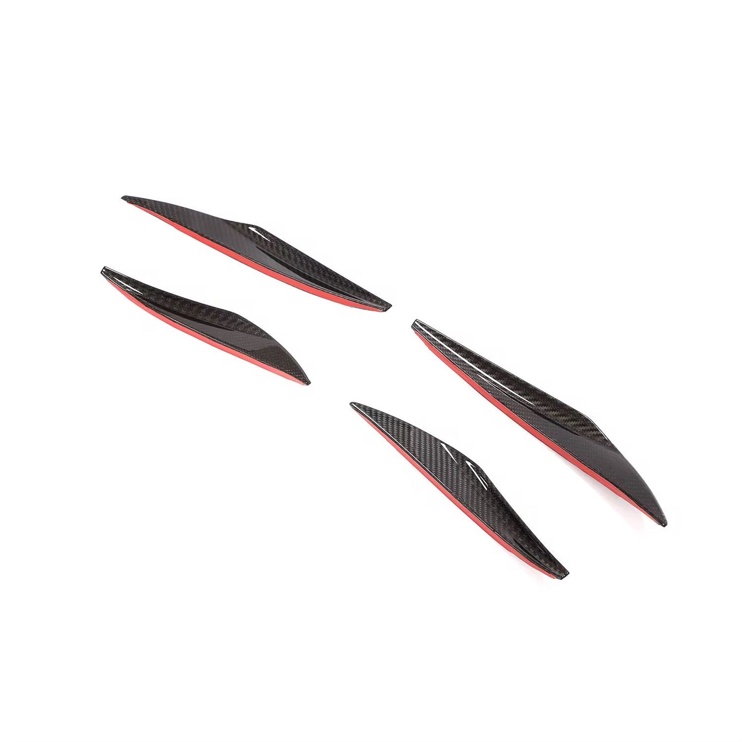 Porsche 911 (991) GT3 Carbon Fiber Front Canards - Exotics Carbon Design