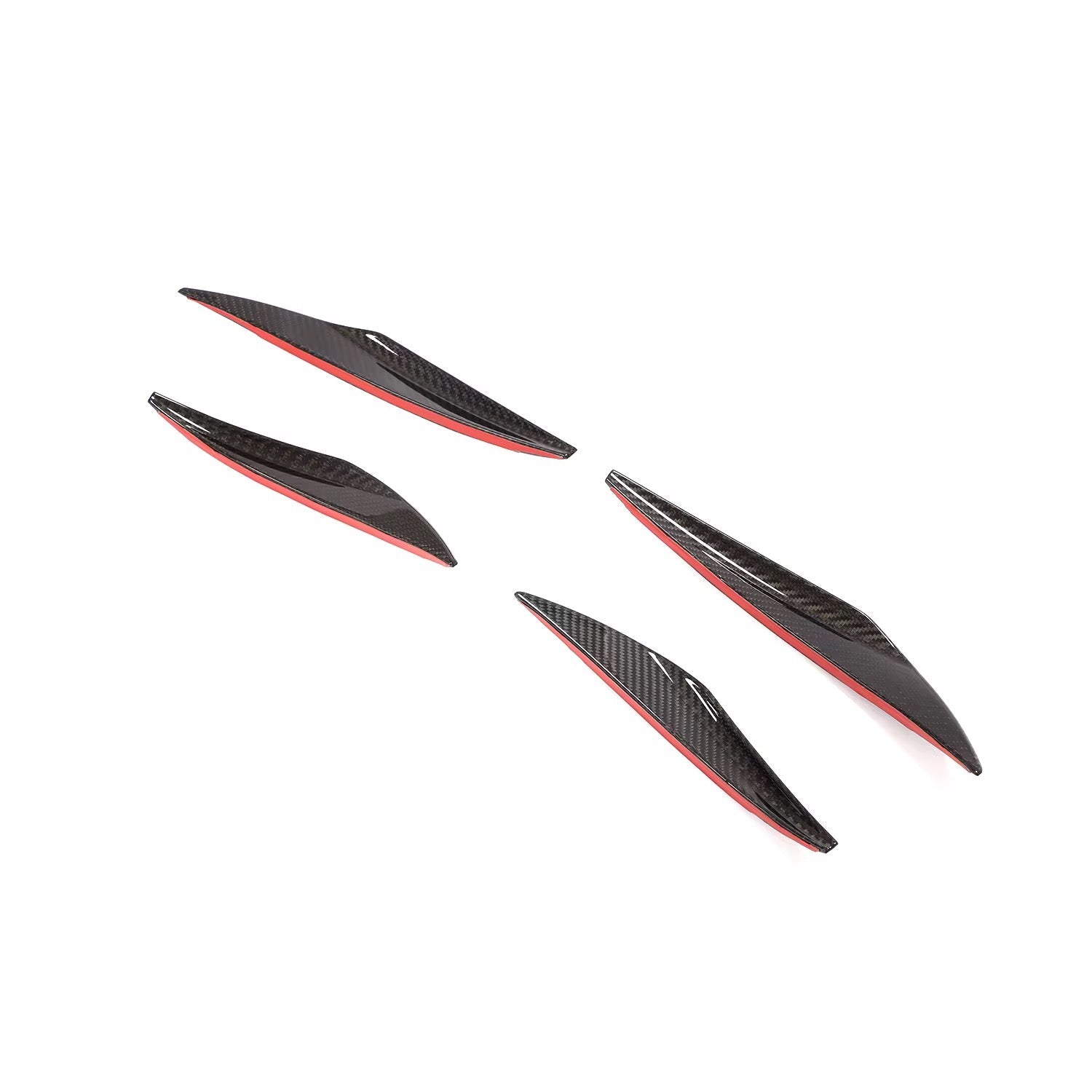 Porsche 911 (991) GT3 Carbon Fiber Front Canards - Exotics Carbon Design