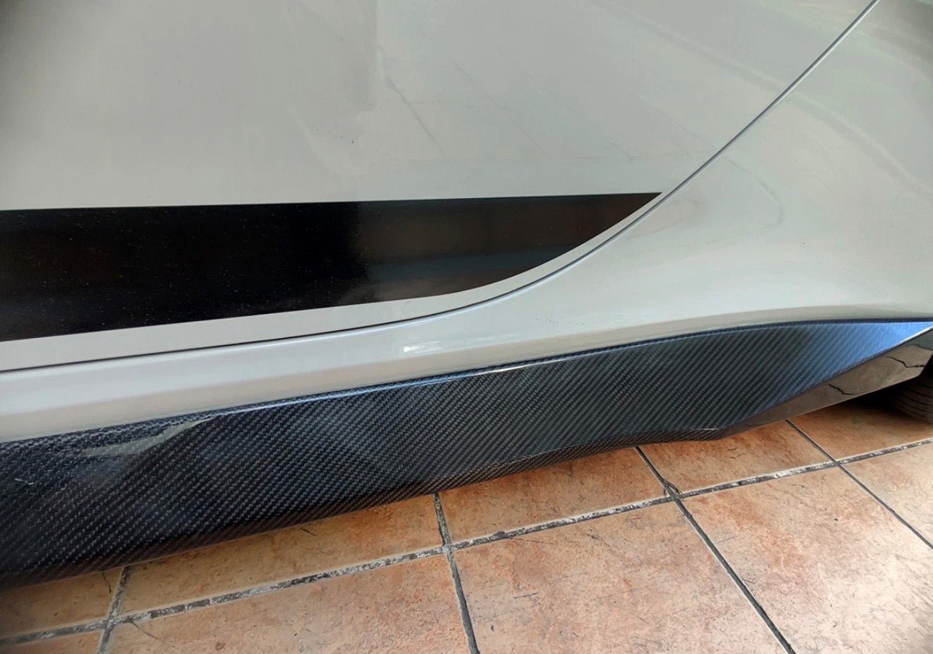 Porsche 911 991.2 Carrera Carbon Fiber Side Skirts - Exotics Carbon Design