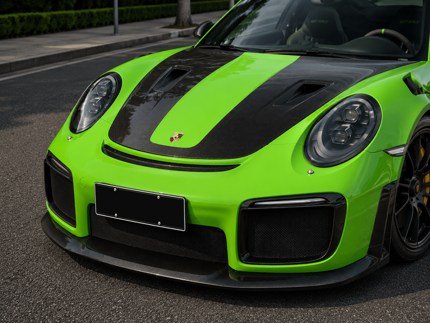 Porsche 911 (991.2) GT2 RS - Carbon Fiber Front Lip - Exotics Carbon Design