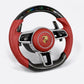 Porsche 911 (991.2) & Porsche 718 Leather & Carbon Fiber Steering Wheel - Exotics Carbon Design