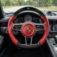 Porsche 911 (991.2) & Porsche 718 Leather & Carbon Fiber Steering Wheel - Exotics Carbon Design
