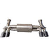 Porsche 911 991.2 - Stainless Steel Track Inspired Race Sound System Exhaust - Exotics Carbon Design