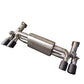Porsche 911 991.2 - Stainless Steel Track Inspired Race Sound System Exhaust - Exotics Carbon Design