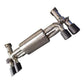 Porsche 911 991.2 - Stainless Steel Track Inspired Race Sound System Exhaust - Exotics Carbon Design