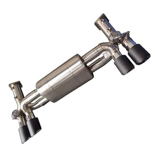 Porsche 911 991.2 - Stainless Steel Track Inspired Race Sound System Exhaust - Exotics Carbon Design
