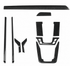Porsche 911 (992) 10-Piece Carbon Fiber Interior Trim Kit - Exotics Carbon Design